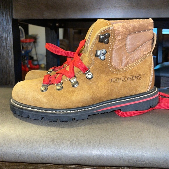 Vintage Shoes Vintage Explorers Hiking Boots Poshmark